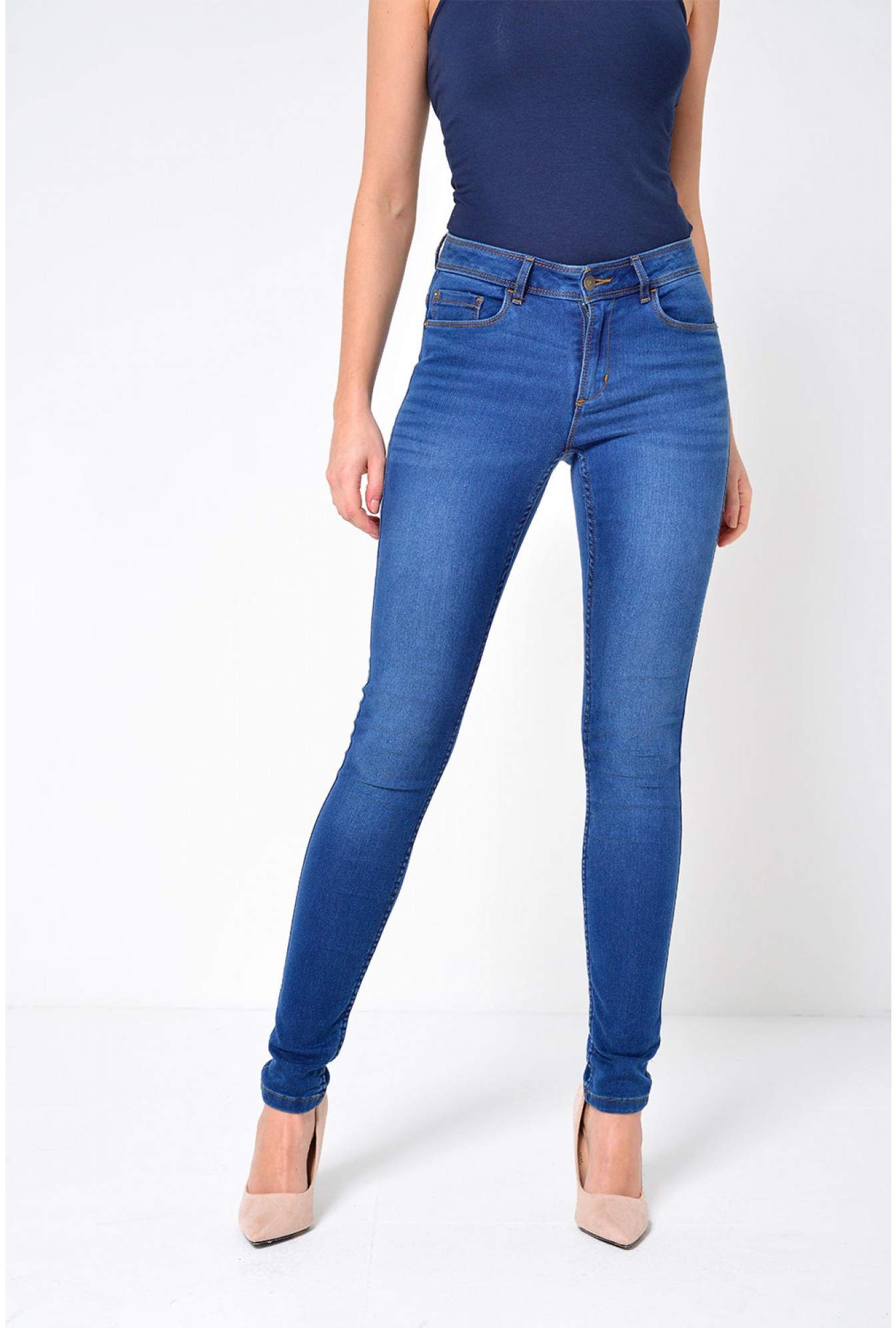 long length skinny jeans
