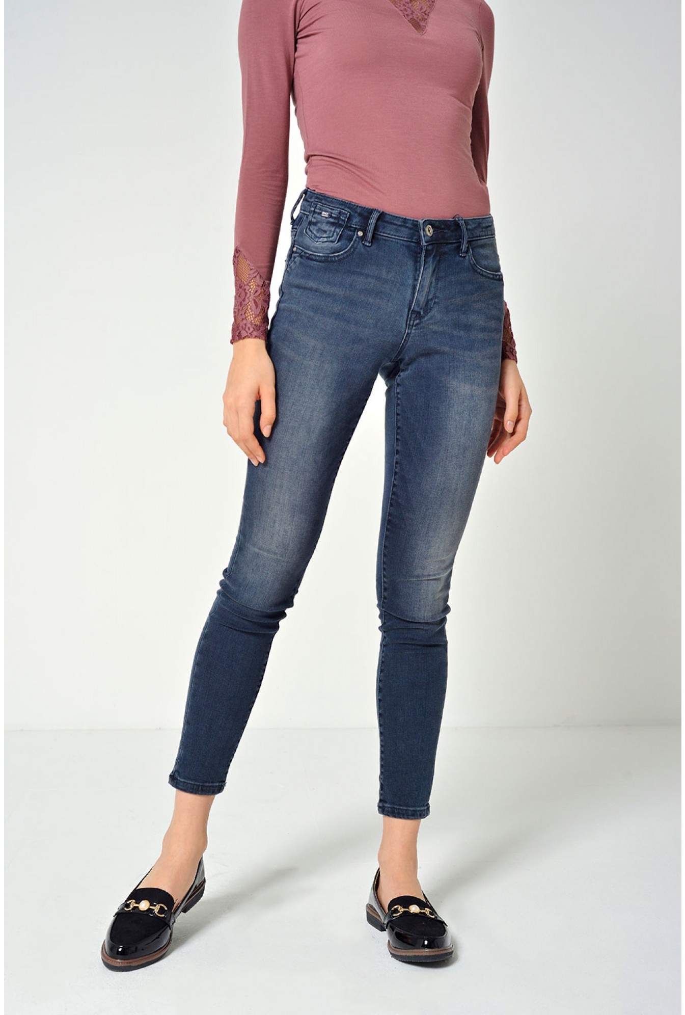 leather jeans h&m
