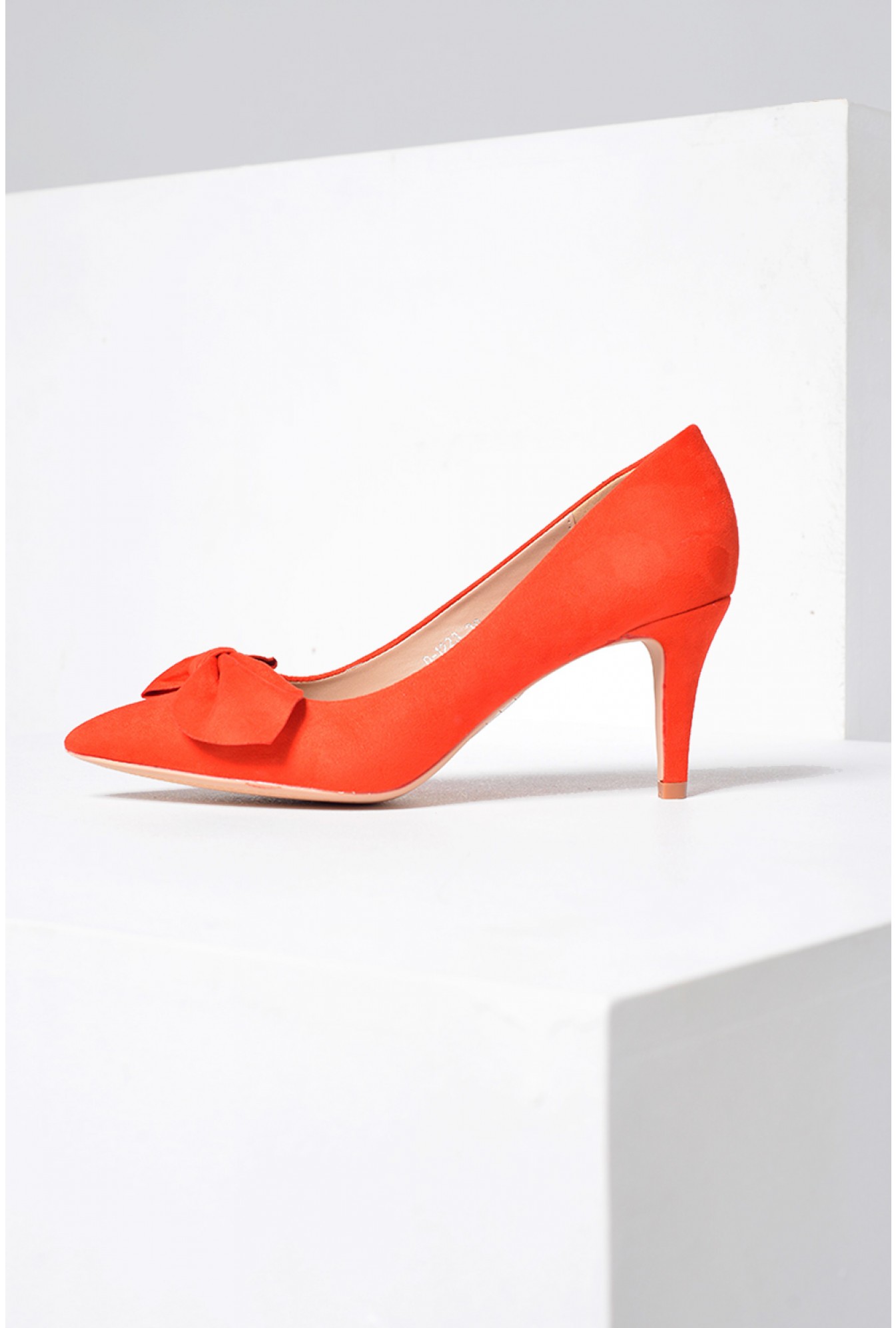 orange court shoes