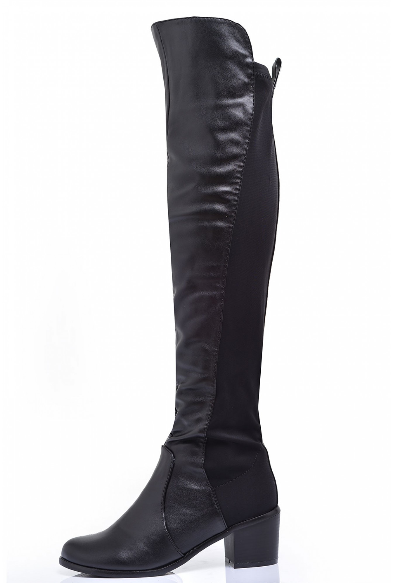 elastic over the knee boots