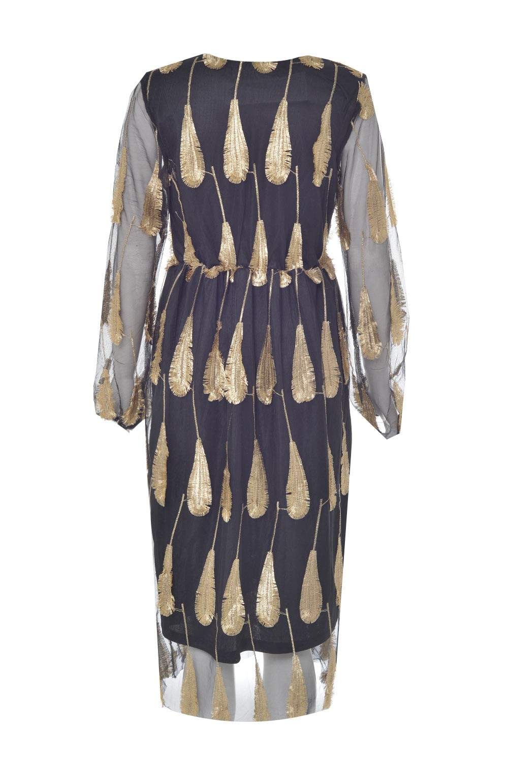 This Is The Day Wynter Midi Dress in Gold | iCLOTHING