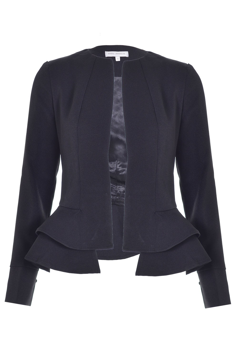 Marc Angelo Lana Frill Jacket in Black | iCLOTHING