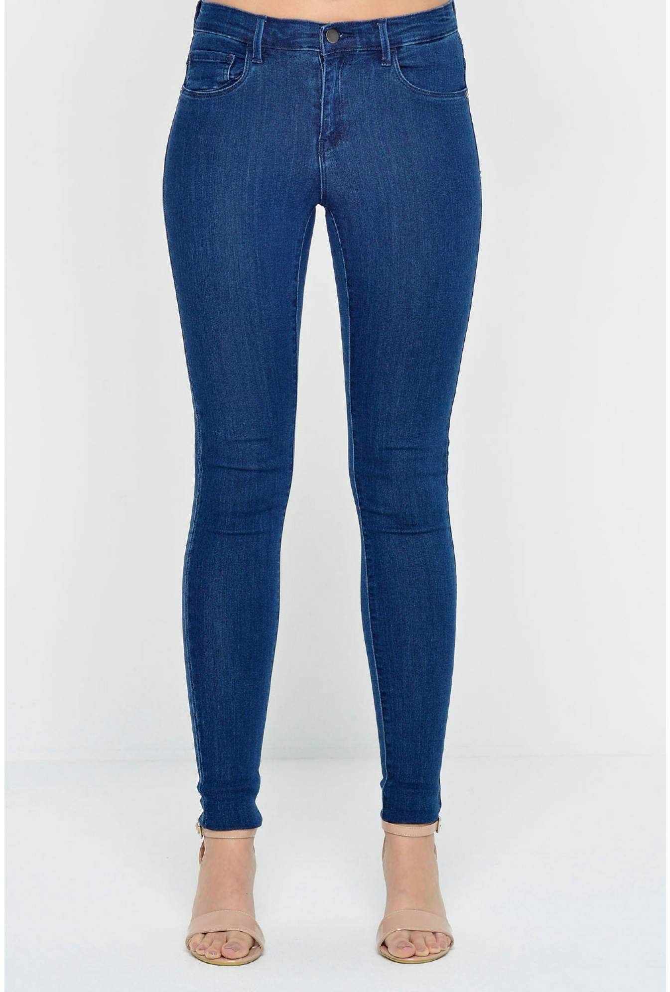 Only Rain Regular Skinny Jeans in Blue | iCLOTHING