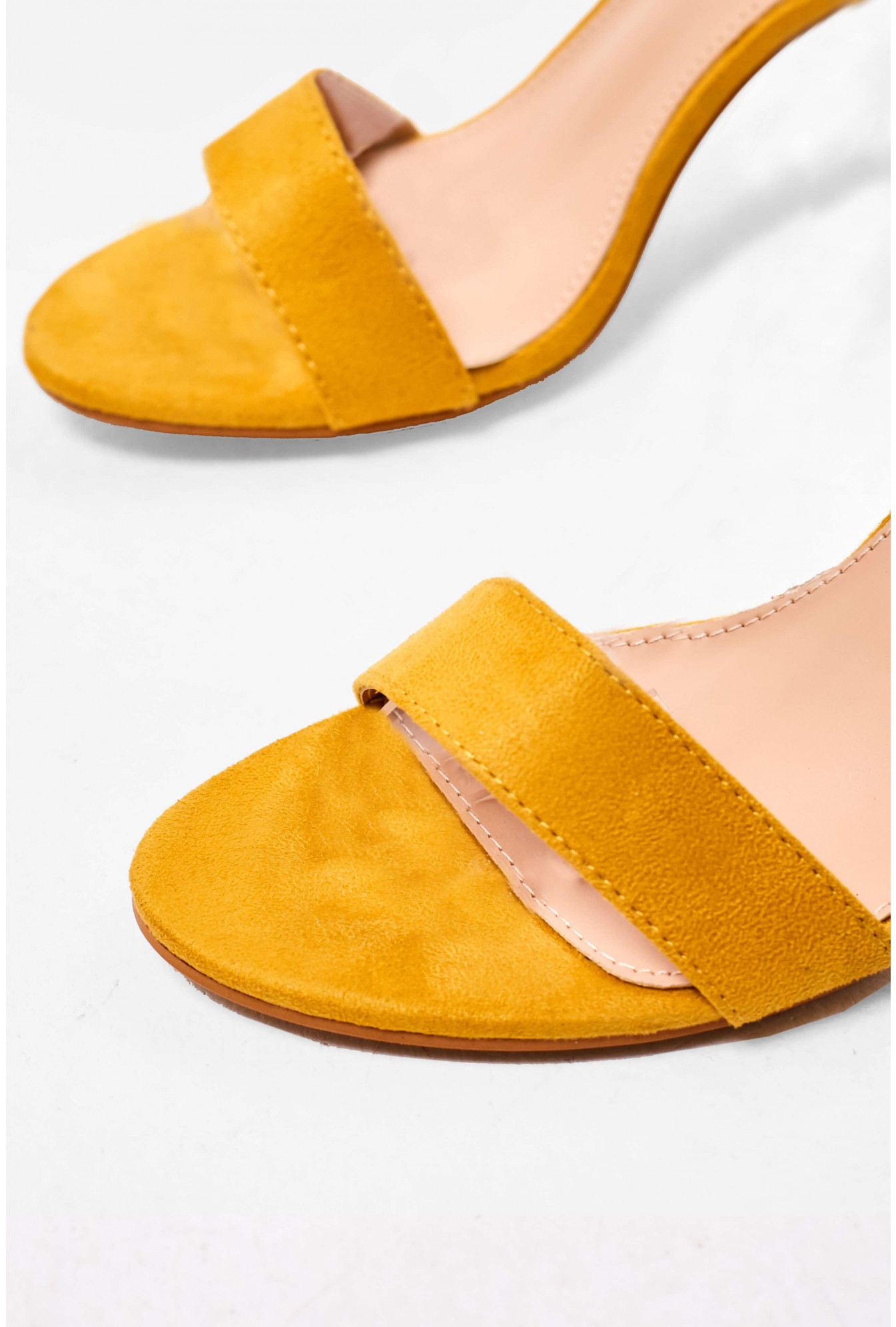 Sorcha Block Heel Sandals in Yellow