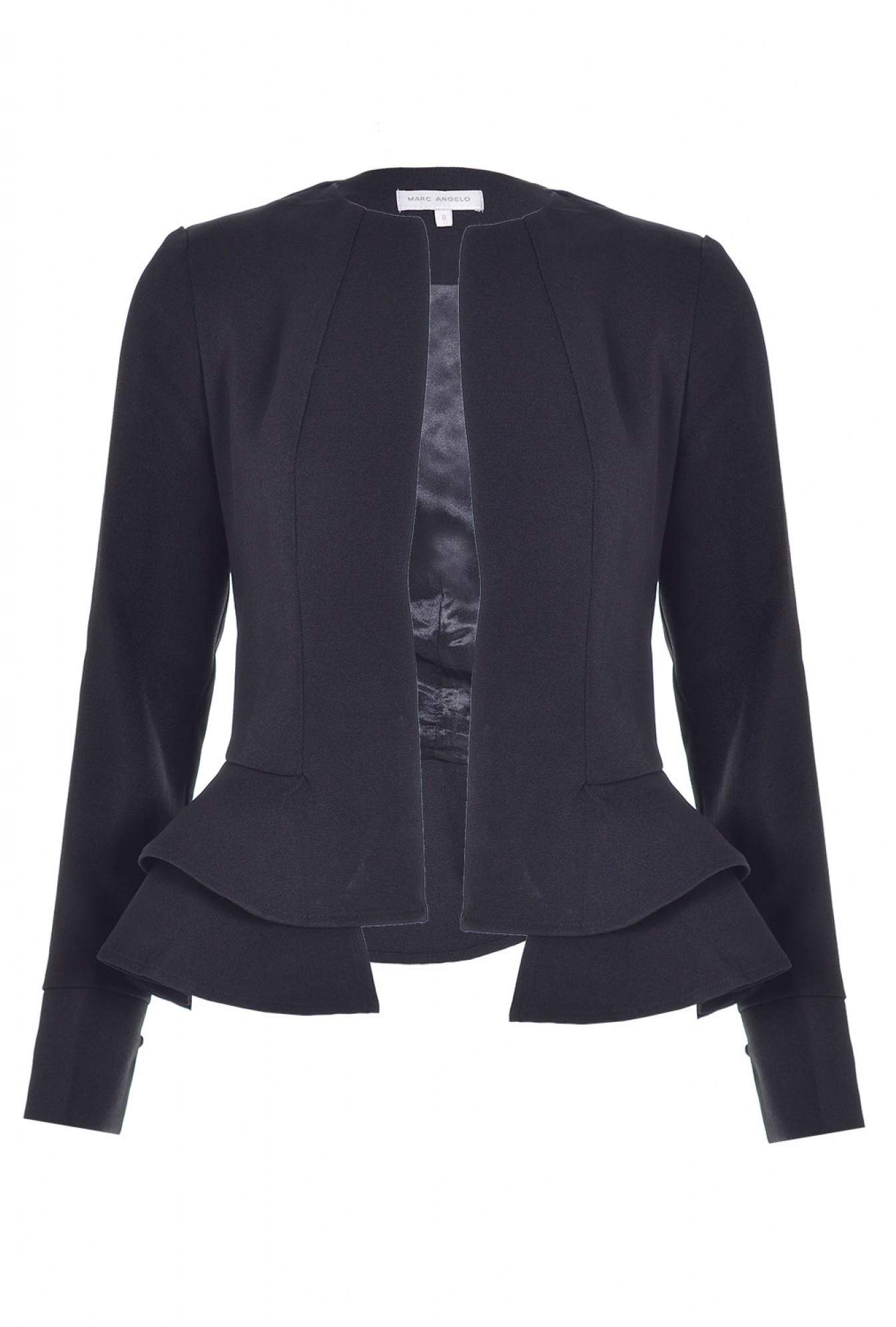 Marc Angelo Lana Frill Jacket in Black | iCLOTHING