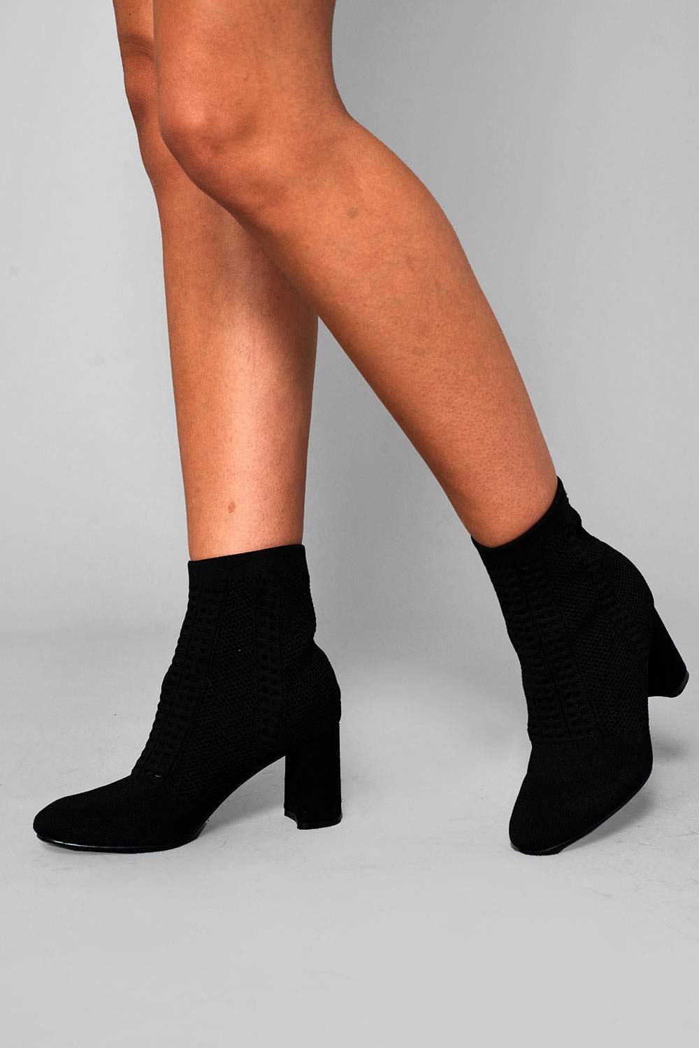 lipsy knitted sock boot