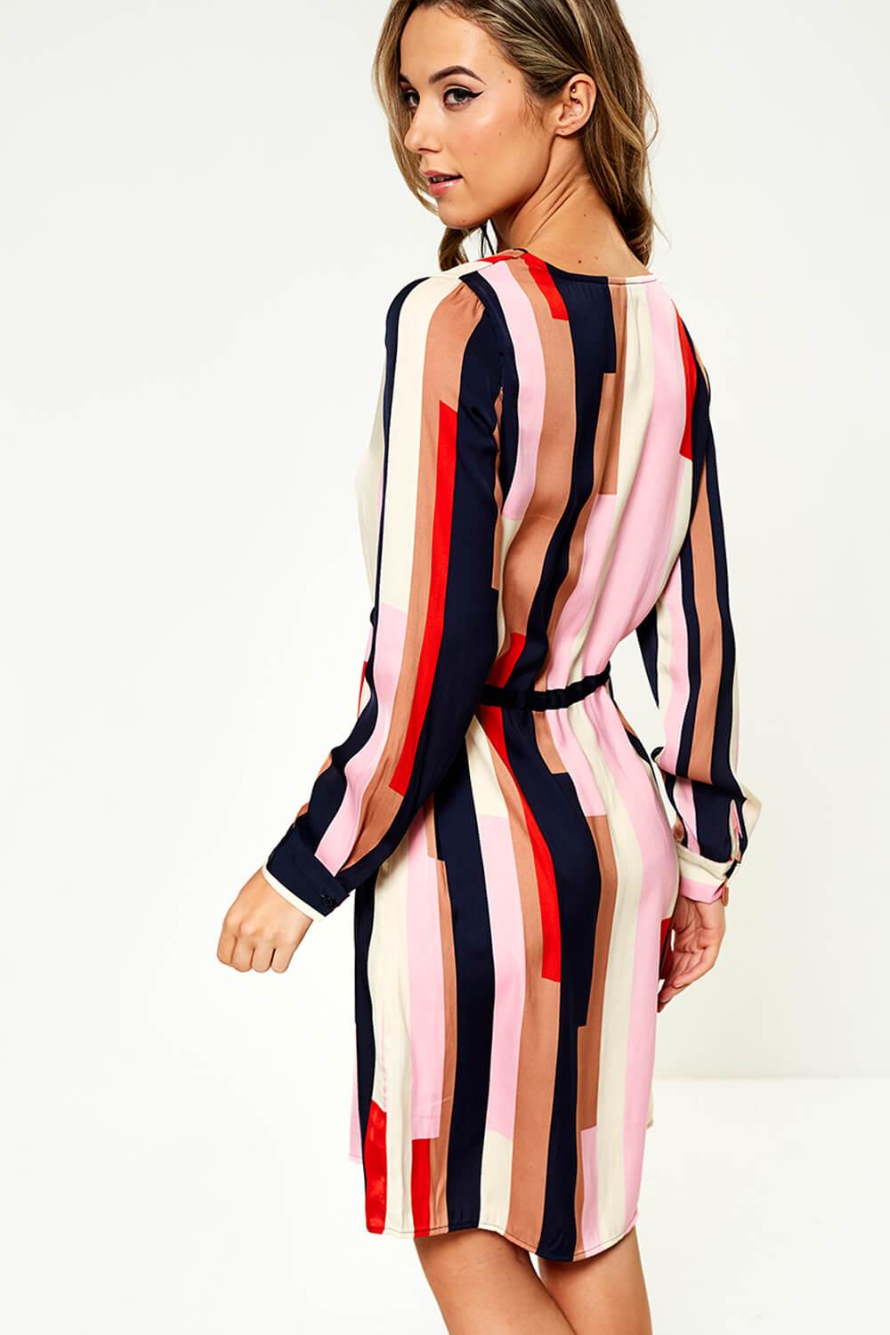 Moda Matilda Dress in Stripe | iCLOTHING - iCLOTHING